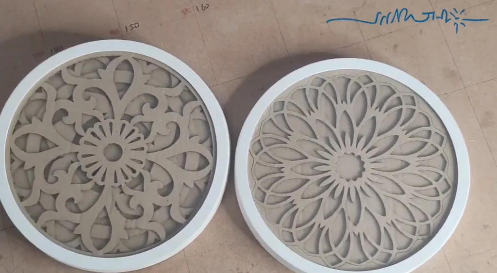  لوحات فنية مجسمة